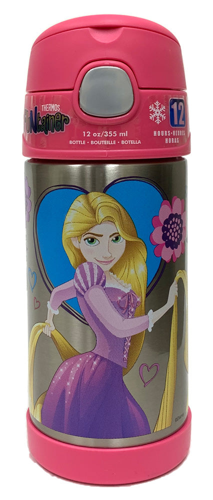 Thermos FUNtainer Disney Princess Bottle With Straw, Purple, 12 Ounces -  Bed Bath & Beyond - 20955047