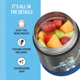 *NEW 2024* Thermos FUNtainer Stainless Steel 10oz/290mL Food Jar with Fold-able Spoon - Non-Licensed