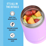 Thermos FUNtainer 470mL Stainless Steel Food Jar with S/S Spoon (F31104 Series)