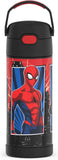 *NEW 2024* Thermos FUNtainer Stainless Steel 14oz/410mL Straw Bottle - Spiderman (F40524SP6)