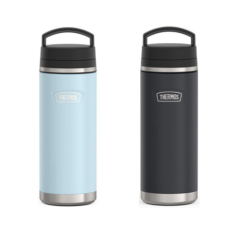 Thermos ICON Series Stainless Steel Water Bottle with Dual Screw Top Lid, 32oz/945mL (IS2312)