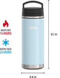 Thermos ICON Series Stainless Steel Water Bottle with Dual Screw Top Lid, 32oz/945mL (IS2312)