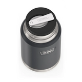 Thermos ICON Series Stainless Steel Food Jar with S/S Foldable Spoon, 24oz/710mL (IS3012)