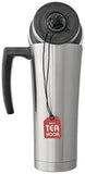 Thermos Sipp 16oz/470mL Stainless Steel Insulated Drink Bottle with Tea Hook and Handle (NS100BK)