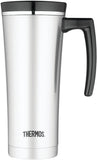 Thermos Sipp 16oz/470mL Stainless Steel Insulated Drink Bottle with Tea Hook and Handle (NS100BK)