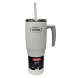 *NEW* Thermos Outdo 1100ml Stainless Steel Travel Mug Dual Function Lid with Straw (OT1100 Series)