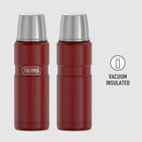 THERMOS Stainless King Vacuum-Insulated Compact Bottle, 16oz/470mL (SK2000)