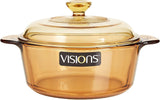 VISIONS 1.25L Pyroceram Covered Versa Pot with Lid (VS 12)