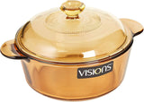 VISIONS 1.25L Pyroceram Covered Versa Pot with Lid (VS 12)